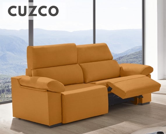 Sofá relax de tela Cuzco de HOME - principal