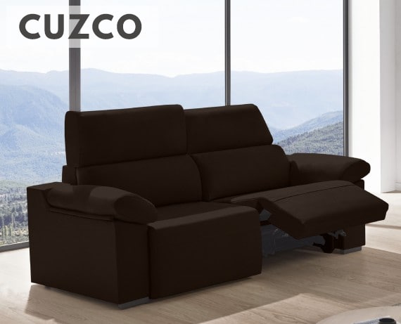 Sofá relax de tela Cuzco de HOME - principal