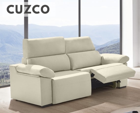 Sofá relax de tela Cuzco de HOME - principal