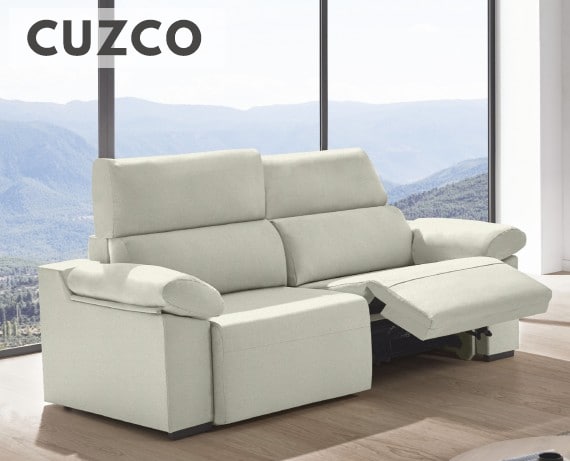 Sofá relax de tela Cuzco de HOME - principal