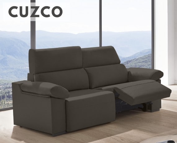 Sofá relax de tela Cuzco de HOME - principal