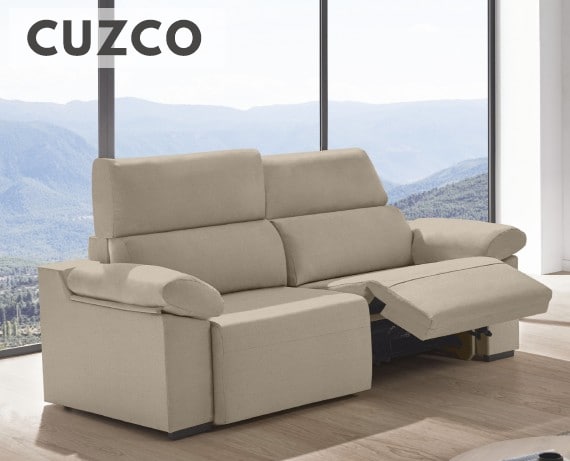 Sofá relax de tela Cuzco de HOME - principal