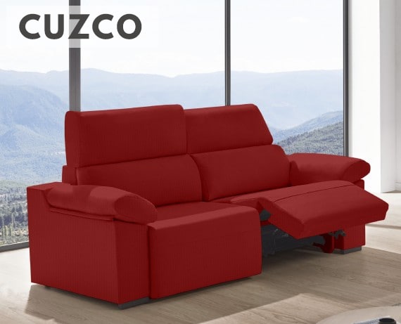 Sofá relax de tela Cuzco de HOME - principal