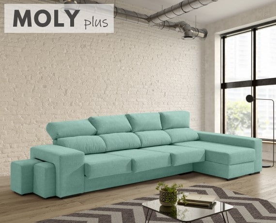 Sofá de tela Moly Plus de HOME - principal