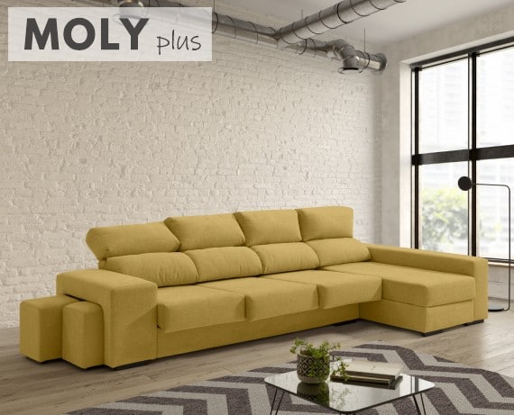 Sofá de tela Moly Plus de HOME - principal