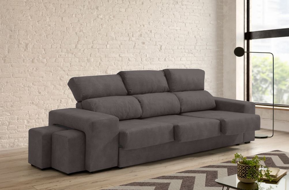 Sofá de tela Moly Plus de HOME - principal