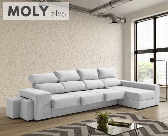 Sofá de tela Moly Plus de HOME - principal