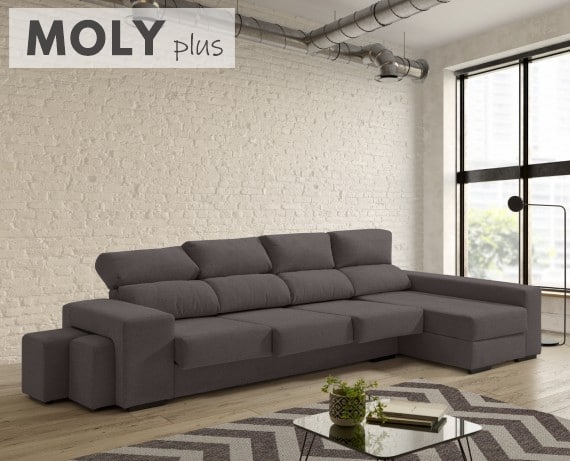 Sofá de tela Moly Plus de HOME - principal