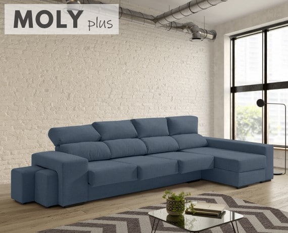 Sofá de tela Moly Plus de HOME - principal