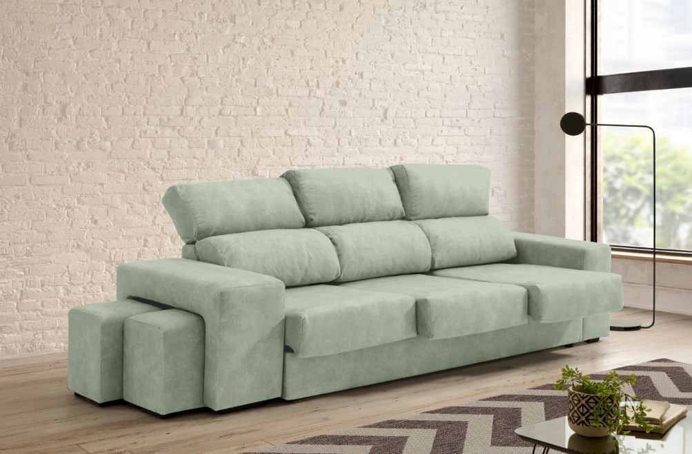 Sofá de tela Moly Plus de HOME - principal