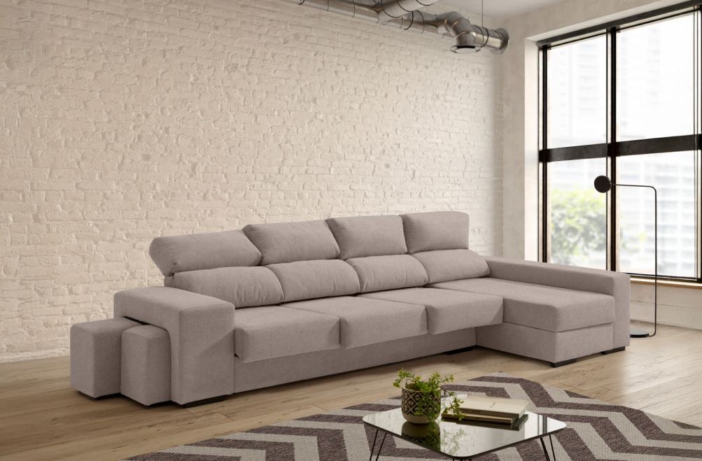 Sofá de tela Moly Plus de HOME - principal