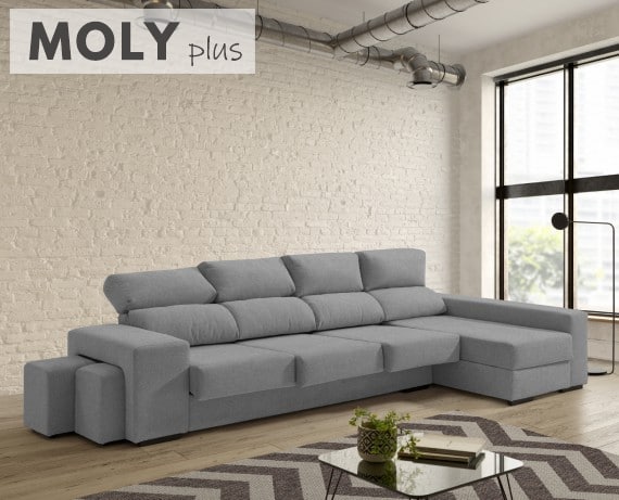Sofá de tela Moly Plus de HOME - principal