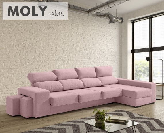 Sofá de tela Moly Plus de HOME - principal
