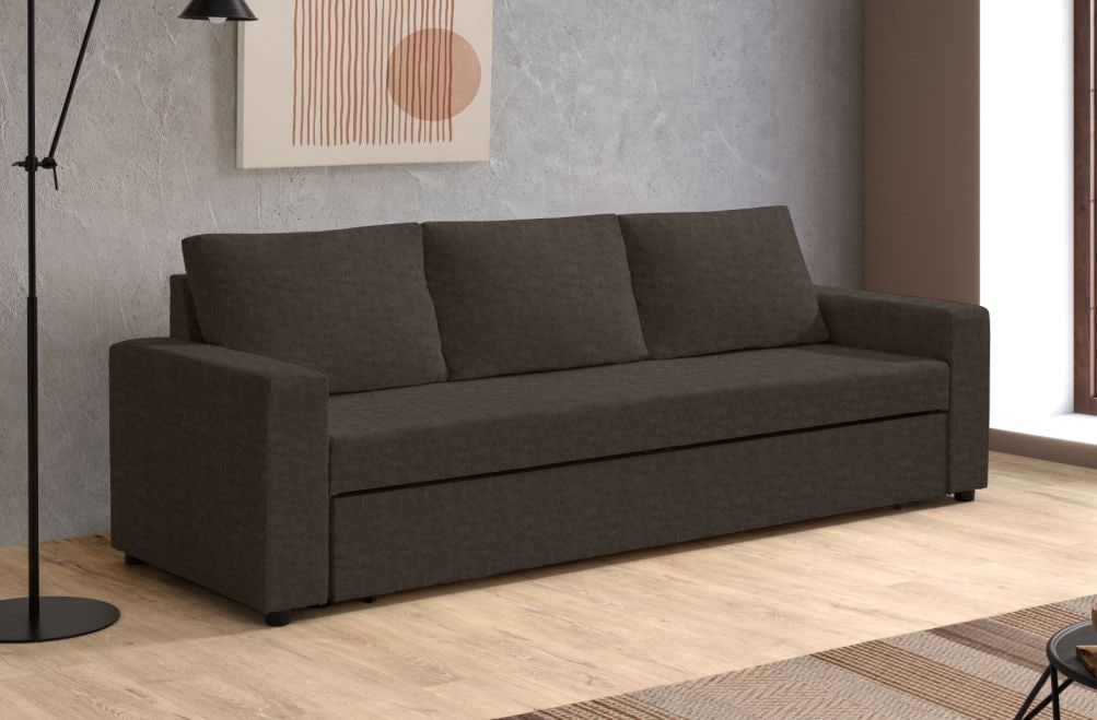 Sofá cama de tela Leo de HOME - principal