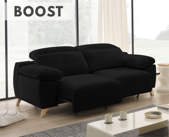 Sofá de tela Boost de StyleKomfort - principal