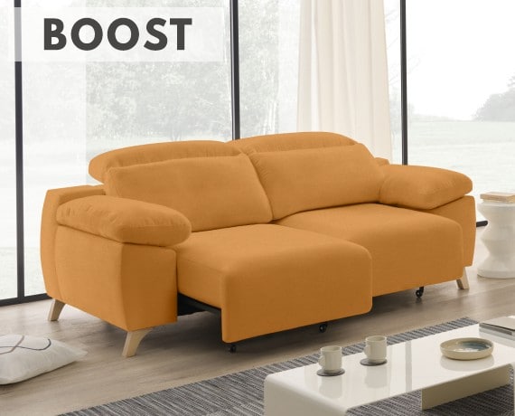 Sofá de tela Boost de StyleKomfort - principal