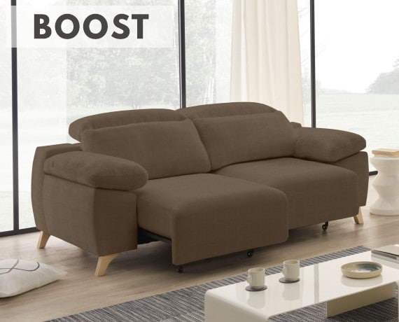 Sofá de tela Boost de StyleKomfort - principal