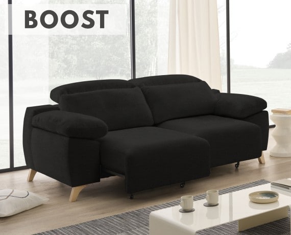 Sofá de tela Boost de StyleKomfort - principal
