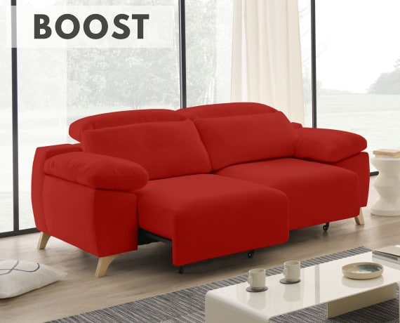 Sofá de tela Boost de StyleKomfort - principal
