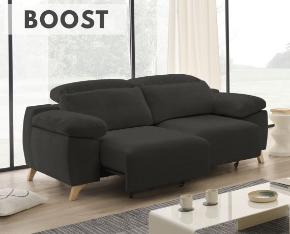 Sofá de tela Boost de StyleKomfort - principal