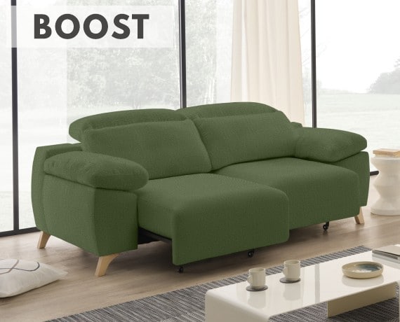 Sofá de tela Boost de StyleKomfort - principal