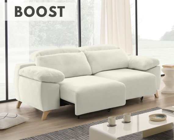 Sofá de tela Boost de StyleKomfort - principal