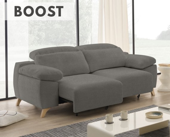 Sofá de tela Boost de StyleKomfort - principal