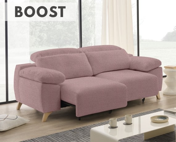 Sofá de tela Boost de StyleKomfort - principal