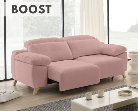 Sofá de tela Boost de StyleKomfort - principal