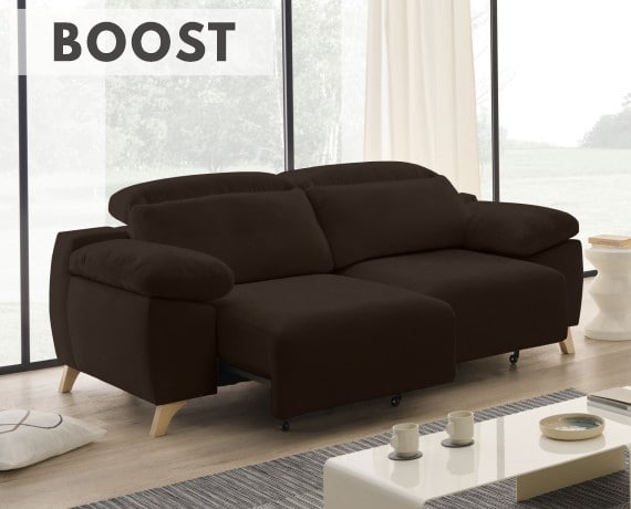 Sofá de tela Boost de StyleKomfort - principal