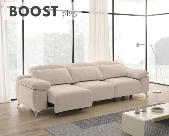 Sofá de tela Boost Plus de StyleKomfort - principal