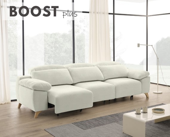 Sofá de tela Boost Plus de StyleKomfort - principal