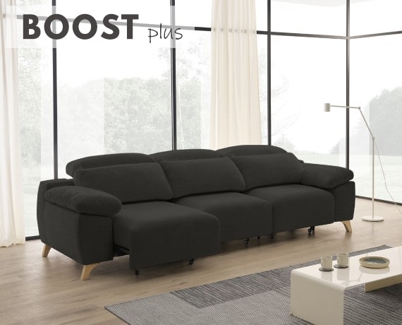 Sofá de tela Boost Plus de StyleKomfort - principal