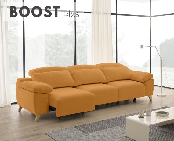 Sofá de tela Boost Plus de StyleKomfort - principal