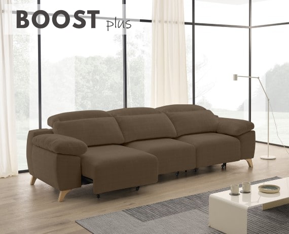 Sofá de tela Boost Plus de StyleKomfort - principal