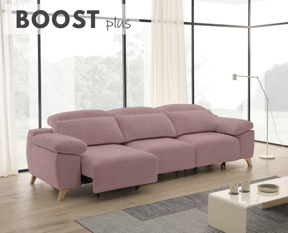 Sofá de tela Boost Plus de StyleKomfort - principal