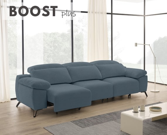 Sofá de tela Boost Plus de StyleKomfort - principal