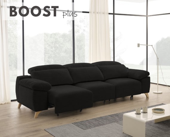 Sofá de tela Boost Plus de StyleKomfort - principal