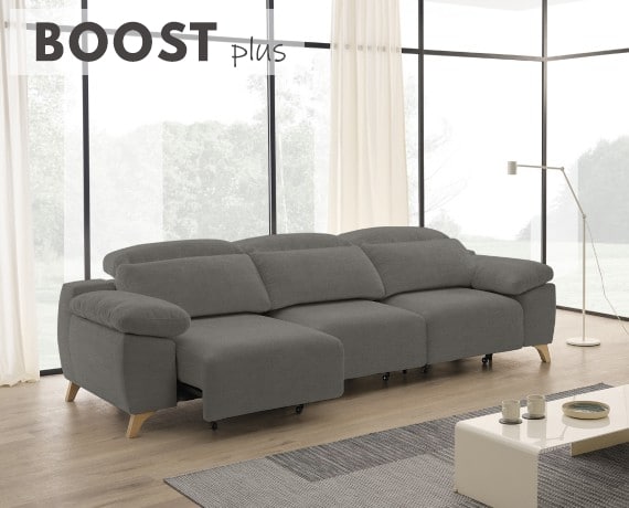 Sofá de tela Boost Plus de StyleKomfort - principal