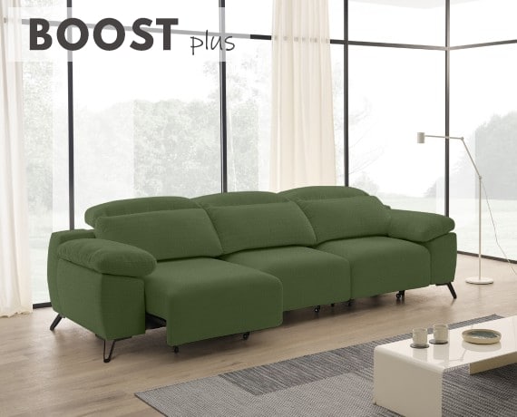 Sofá de tela Boost Plus de StyleKomfort - principal