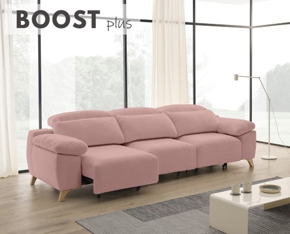 Sofá de tela Boost Plus de StyleKomfort - principal