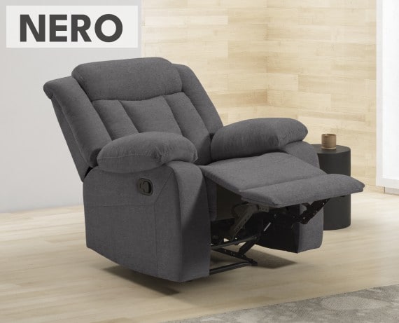 Sillón relax de tela Nero de HOME - principal