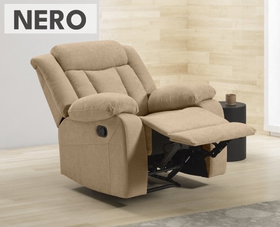 Sillón relax de tela Nero de HOME - principal