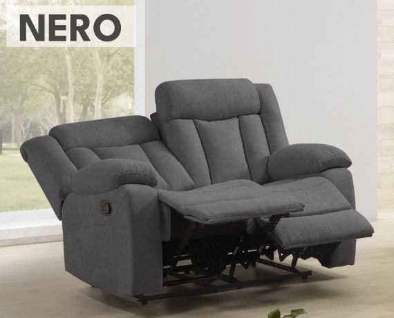 Sofá relax de tela Nero de HOME - principal