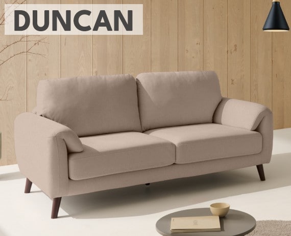 Sofá de tela Duncan de HOME - principal