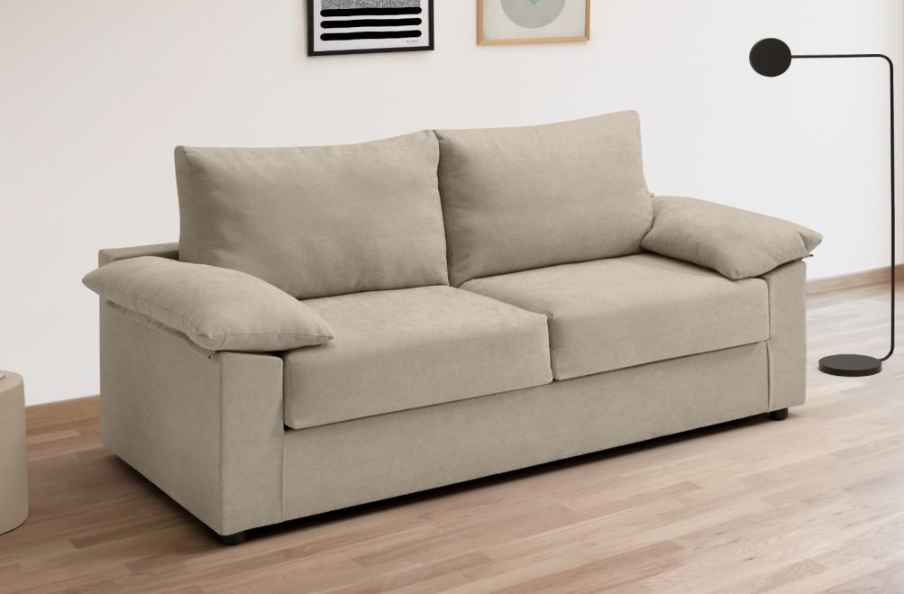 Sofá cama de tela Balear de HOME - principal