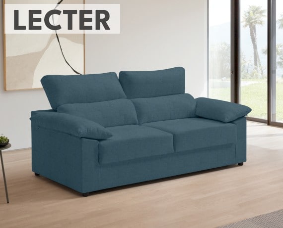 Sofá cama de tela Lecter de HOME - principal