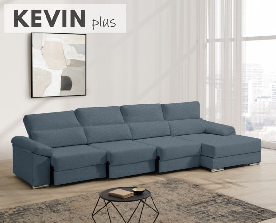 Sofá de tela Kevin Plus de HOME - principal