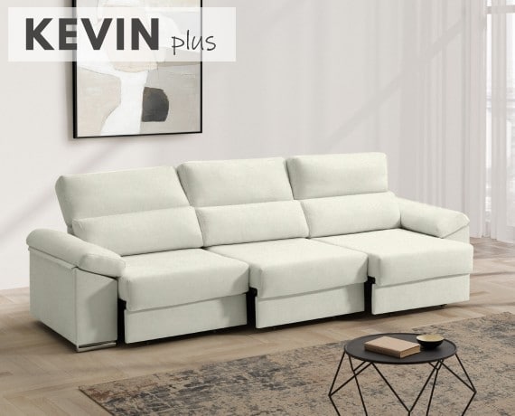 Sofá de tela Kevin Plus de HOME - principal