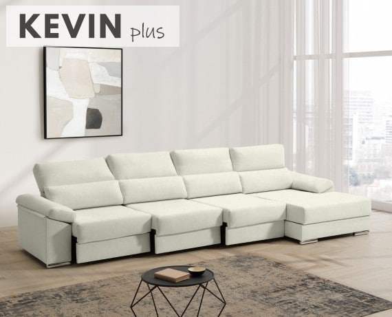 Sofá de tela Kevin Plus de HOME - principal